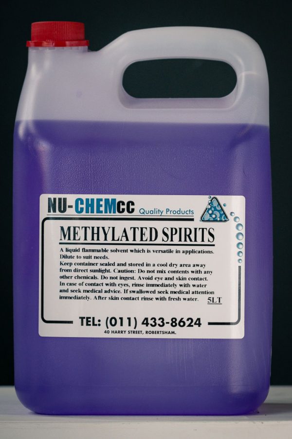 Methylated Spirits Coloured: Acidic Cleaners for Degreasing & Descaling