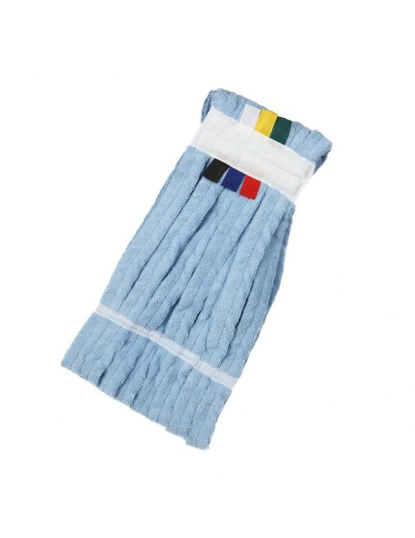 Microfiber fan mop head