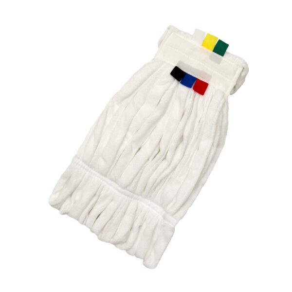 Microfiber fan mop head