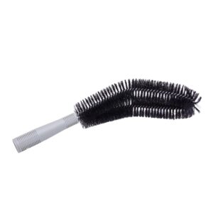 Curved pipe brush