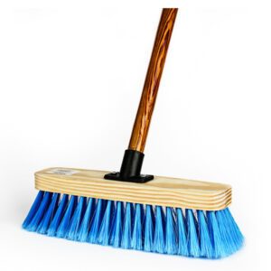 Wooden flagged rainbow broom